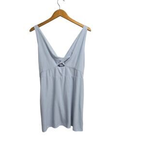 Miami Woman's Light Blue Above Knee Summer Dress size XL